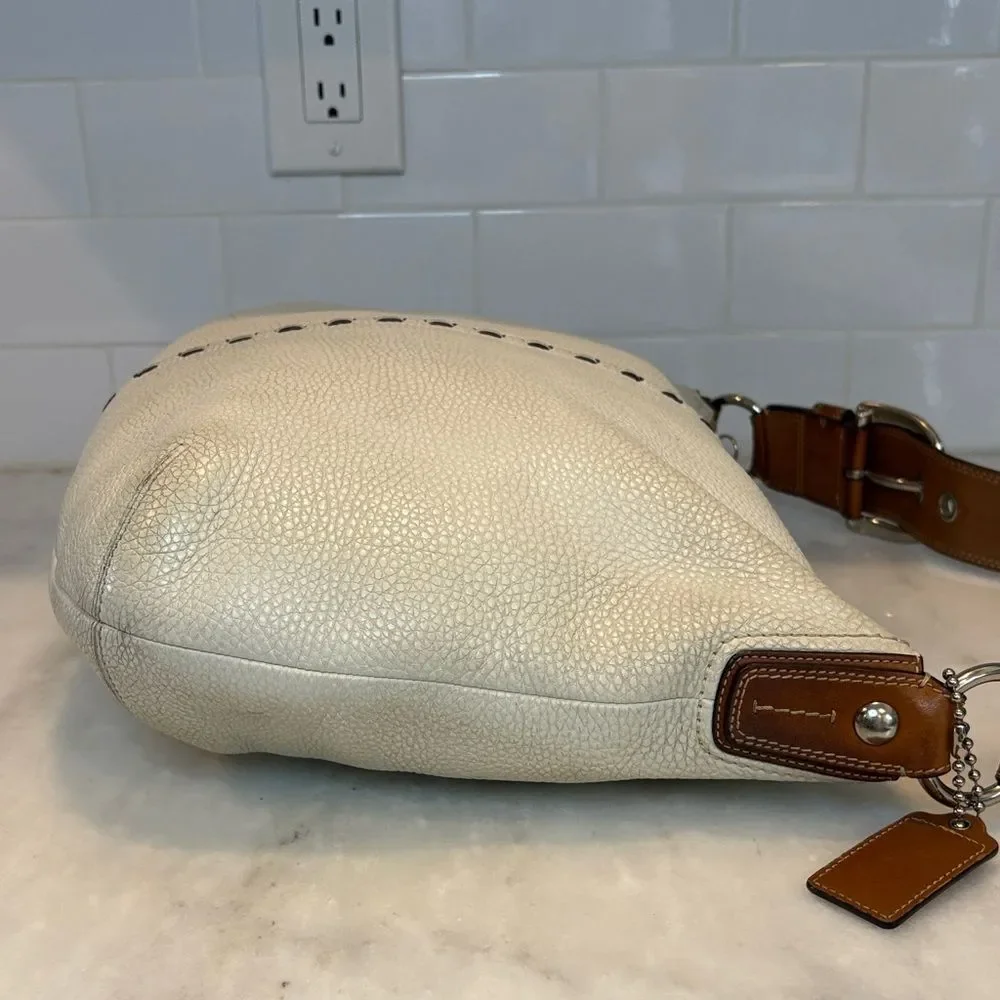 Coach Bag Purse Handbag Y2K Leather Soho Pebbled Dinky Slouch Hobo Shoulder Bag